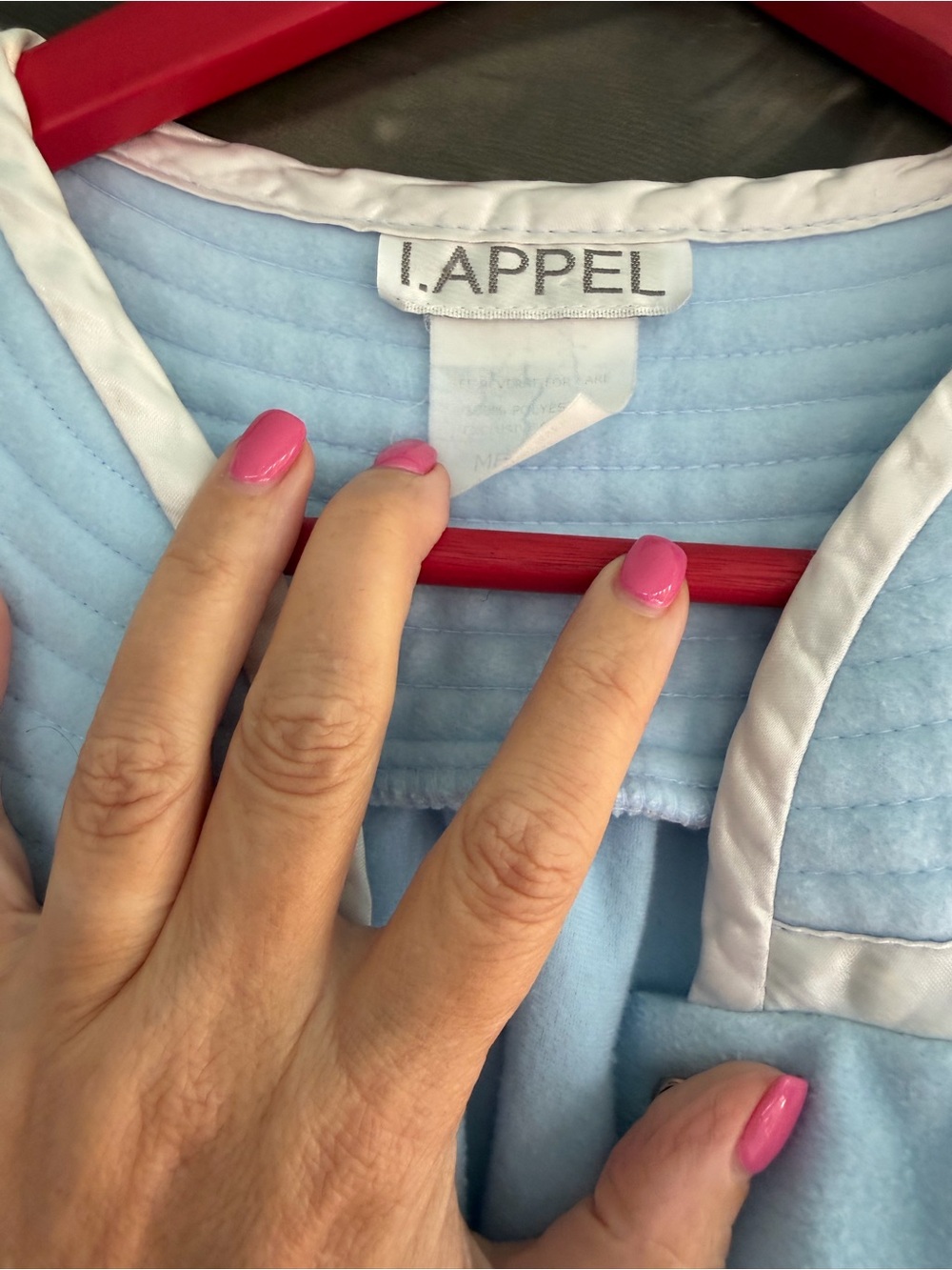 Light Blue Women's Robe - Picture 2 of 4